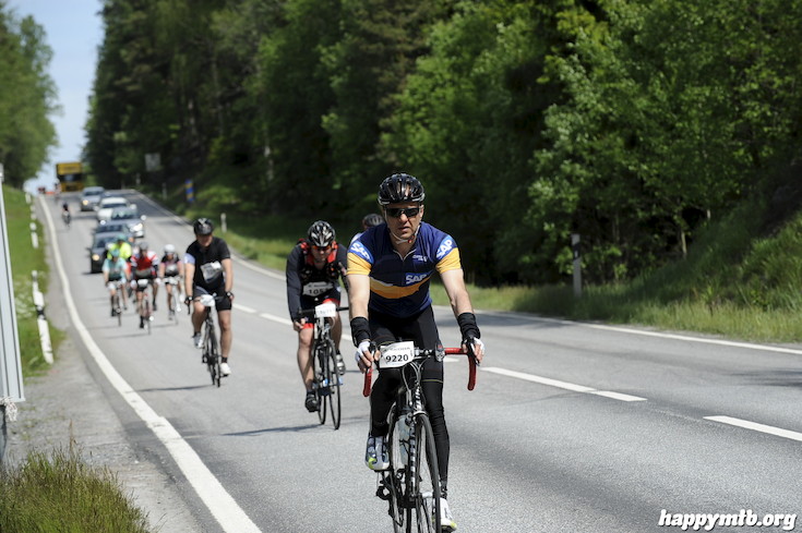 Bild från Vätternrundan 2015