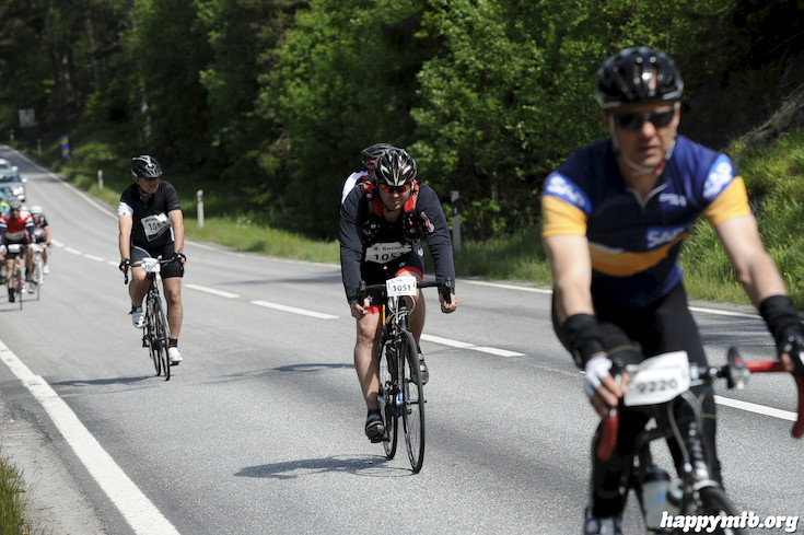 Bild från Vätternrundan 2015