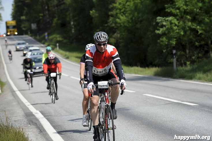 Bild från Vätternrundan 2015