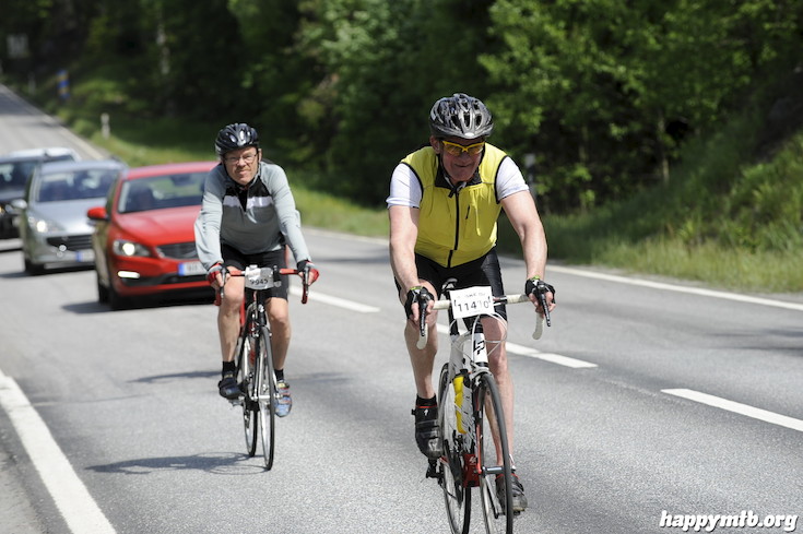 Bild från Vätternrundan 2015