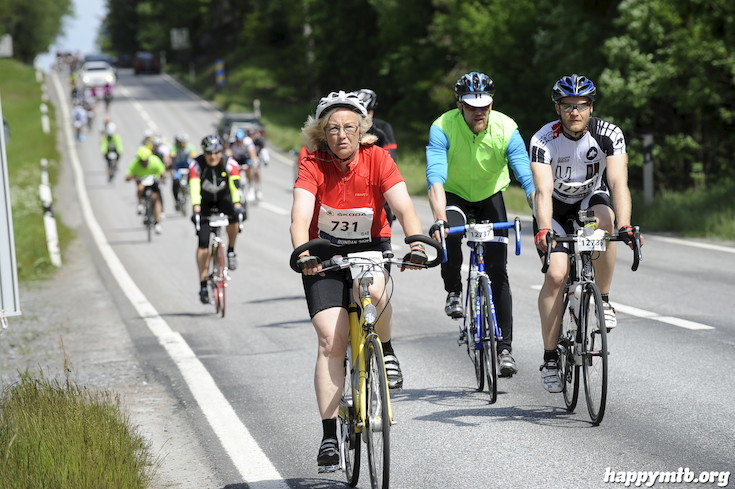 Bild från Vätternrundan 2015
