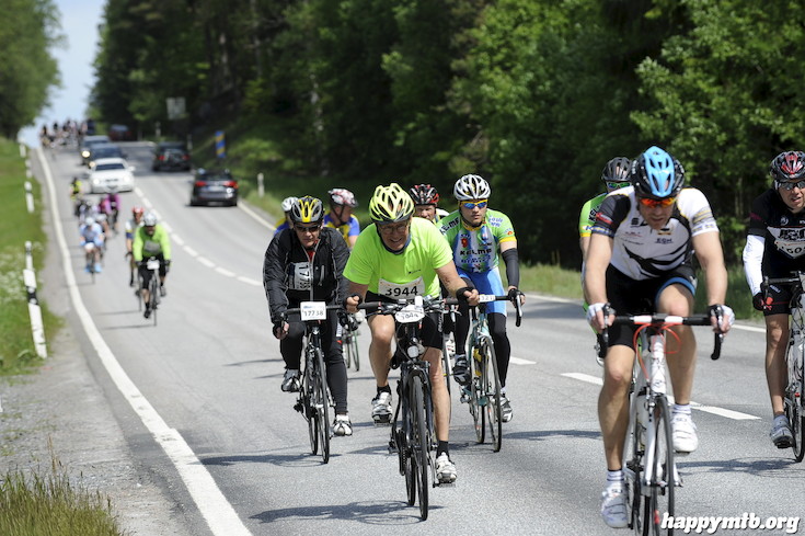 Bild från Vätternrundan 2015