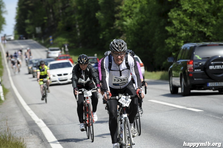 Bild från Vätternrundan 2015