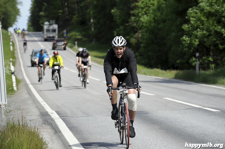 Bild från Vätternrundan 2015
