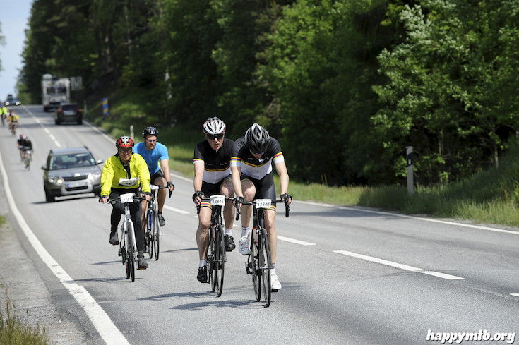 Bild från Vätternrundan 2015