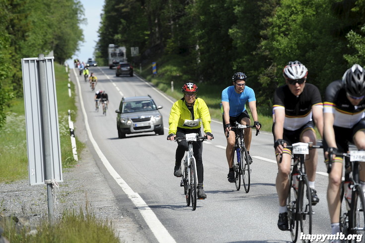 Bild från Vätternrundan 2015