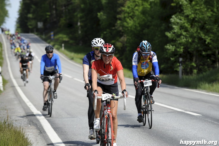 Bild från Vätternrundan 2015