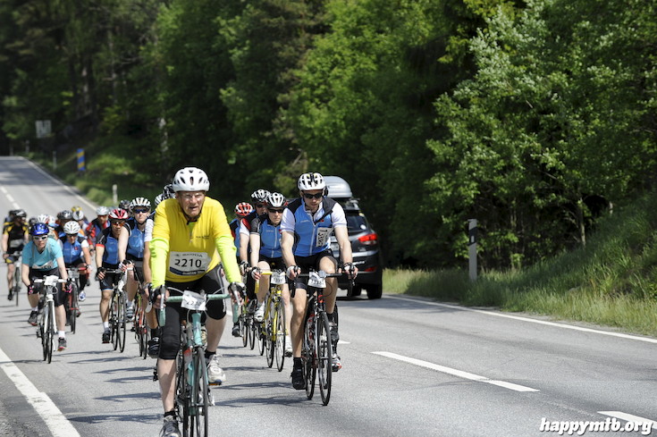 Bild från Vätternrundan 2015