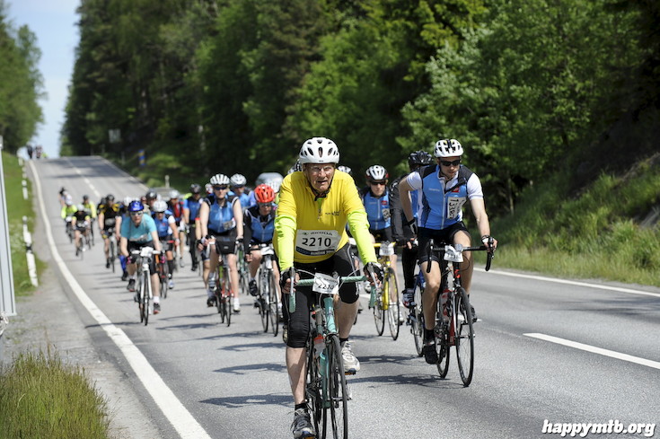 Bild från Vätternrundan 2015