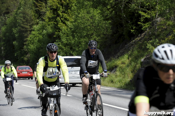 Bild från Vätternrundan 2015