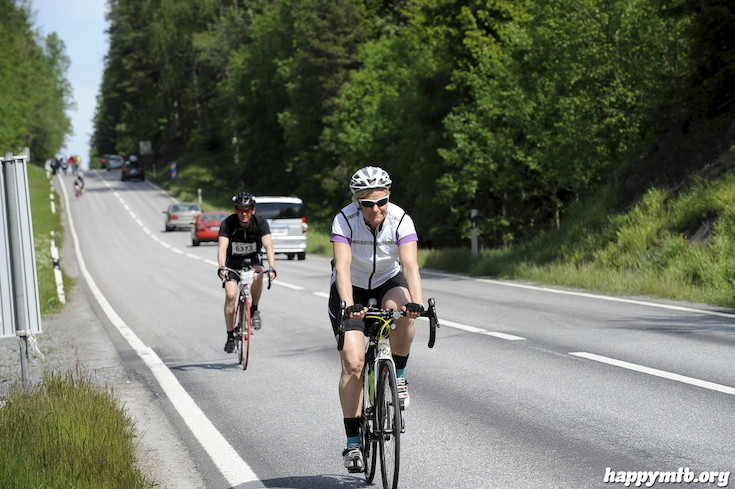 Bild från Vätternrundan 2015