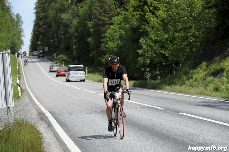 Bild från Vätternrundan 2015