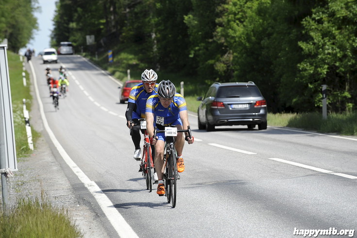 Bild från Vätternrundan 2015