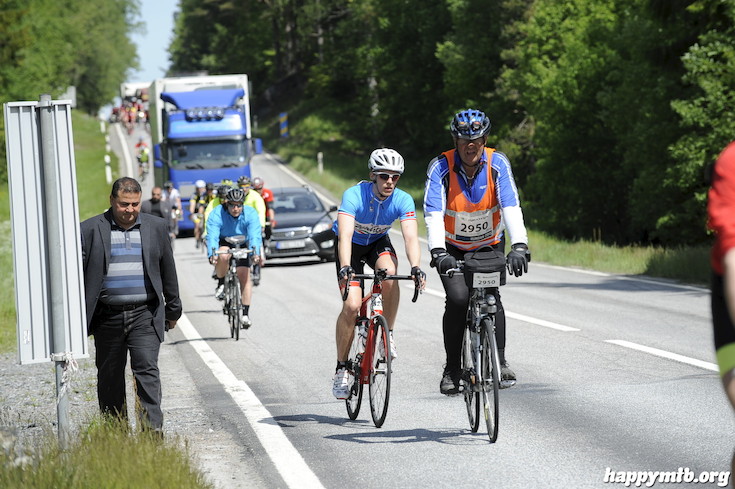Bild från Vätternrundan 2015