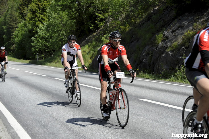 Bild från Vätternrundan 2015