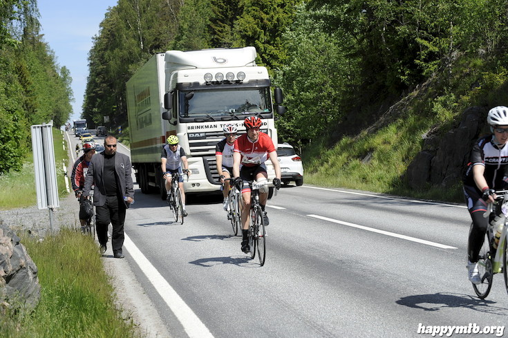 Bild från Vätternrundan 2015