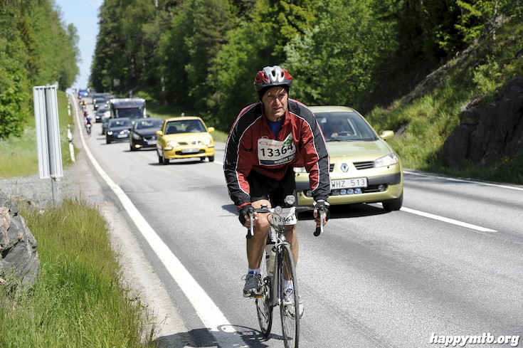 Bild från Vätternrundan 2015