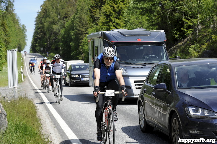 Bild från Vätternrundan 2015