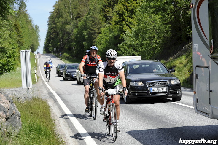 Bild från Vätternrundan 2015