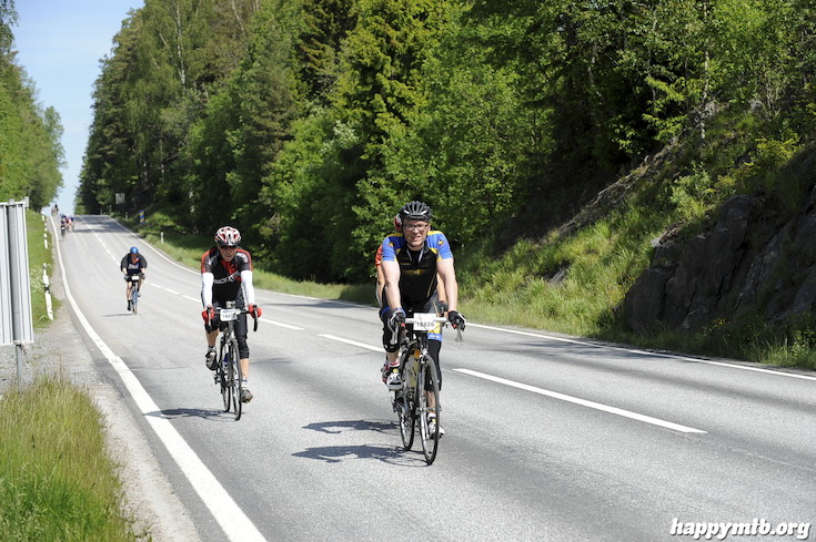 Bild från Vätternrundan 2015