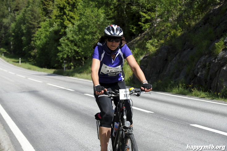 Bild från Vätternrundan 2015