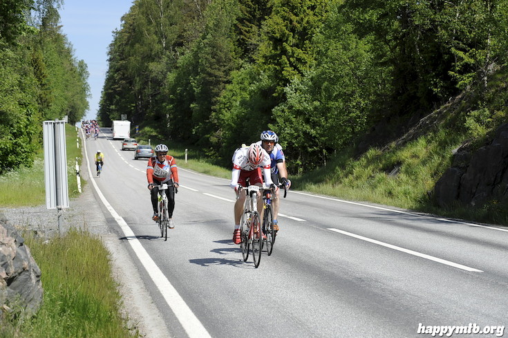 Bild från Vätternrundan 2015