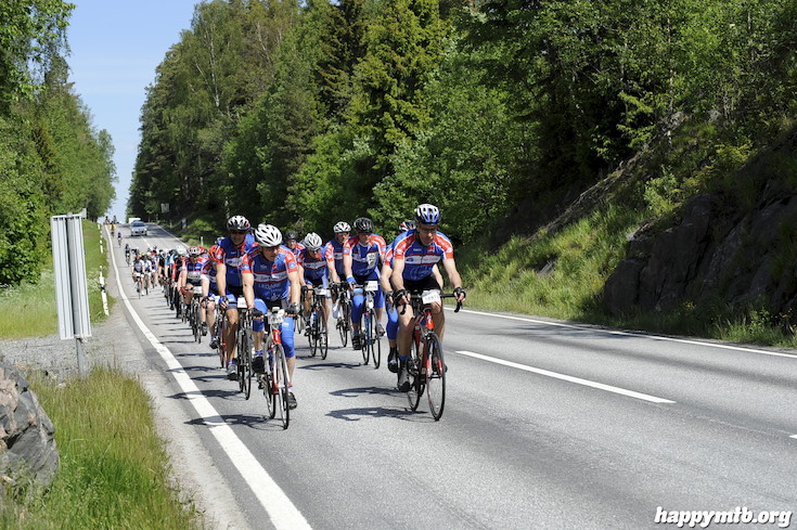 Bild från Vätternrundan 2015