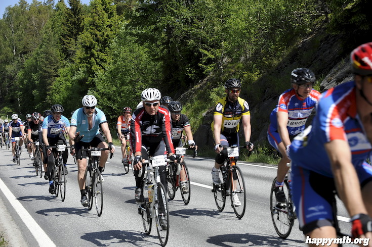 Bild från Vätternrundan 2015