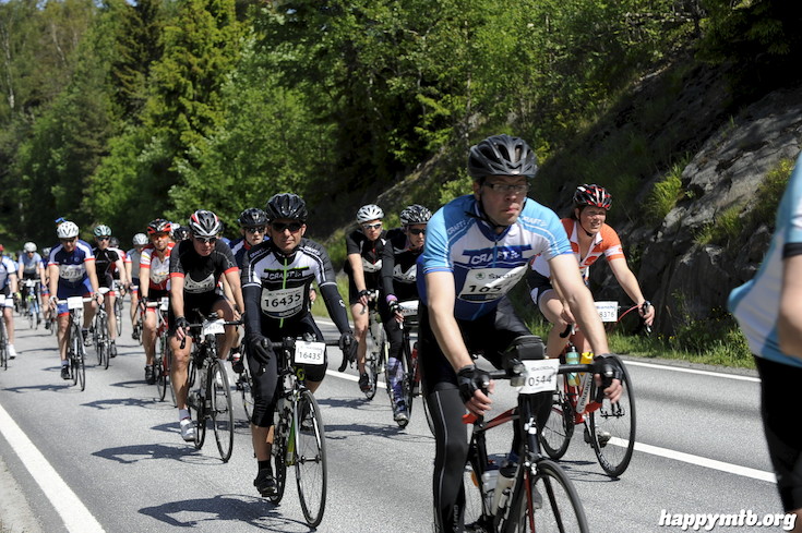 Bild från Vätternrundan 2015