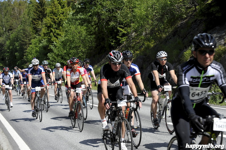 Bild från Vätternrundan 2015