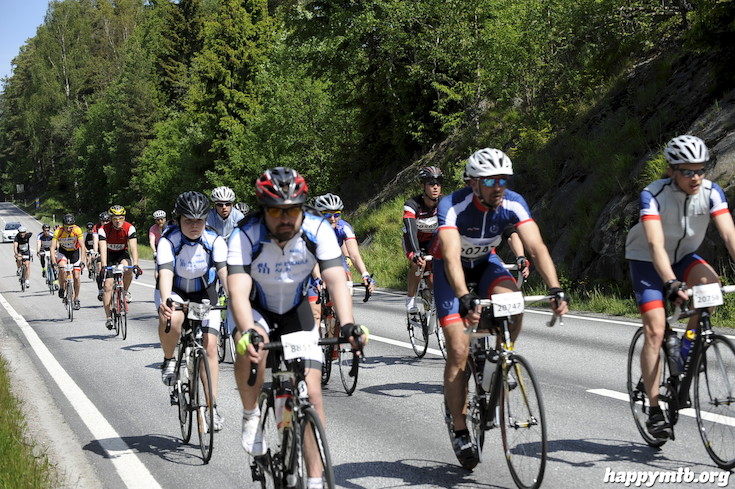 Bild från Vätternrundan 2015