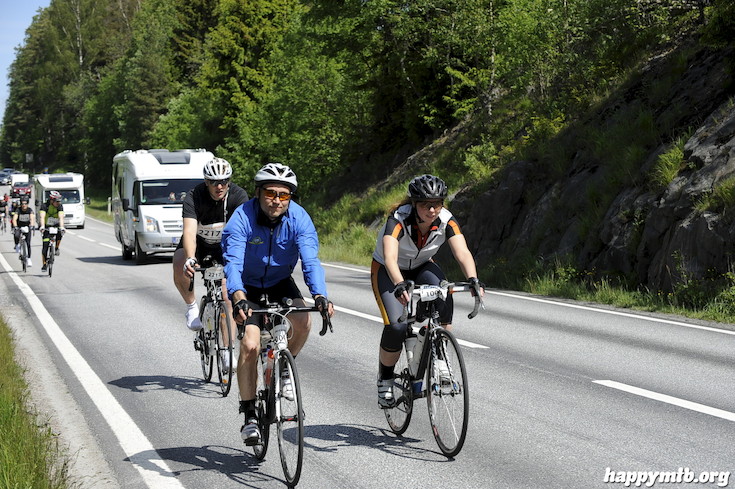 Bild från Vätternrundan 2015