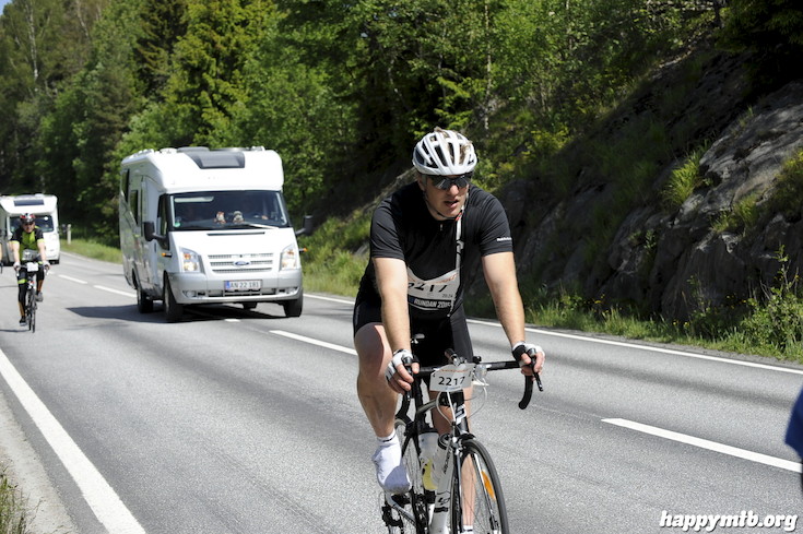 Bild från Vätternrundan 2015