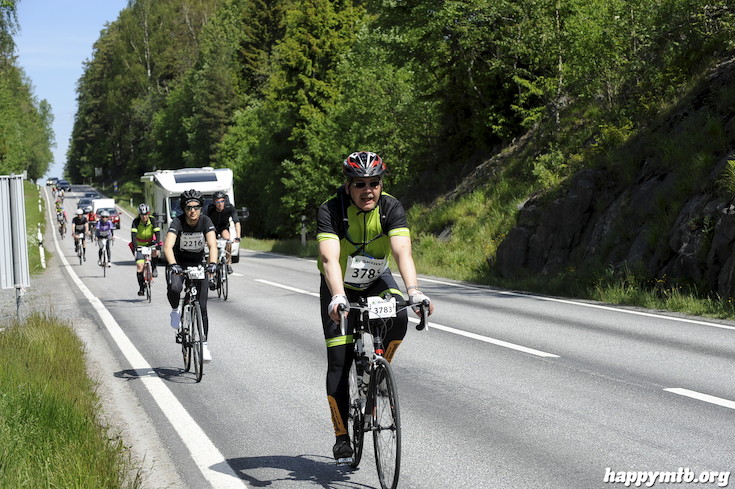 Bild från Vätternrundan 2015