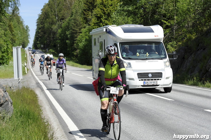 Bild från Vätternrundan 2015