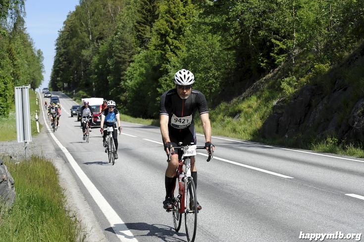 Bild från Vätternrundan 2015