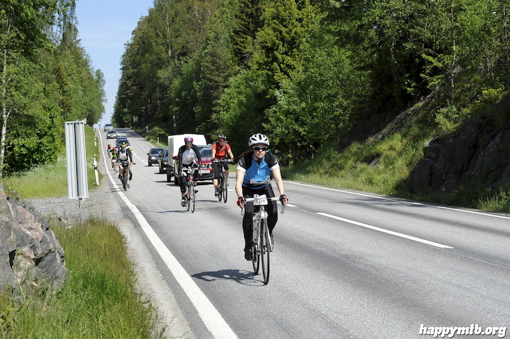 Bild från Vätternrundan 2015