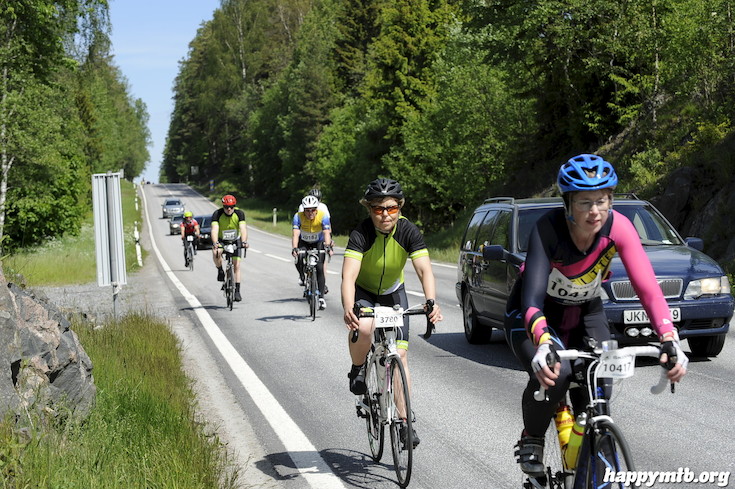 Bild från Vätternrundan 2015