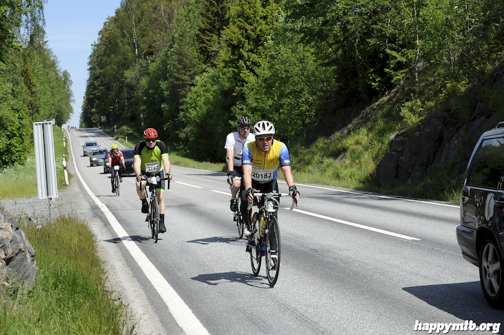 Bild från Vätternrundan 2015
