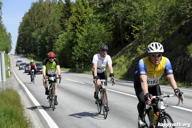 Bild från Vätternrundan 2015