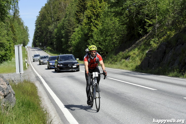 Bild från Vätternrundan 2015