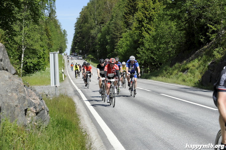 Bild från Vätternrundan 2015