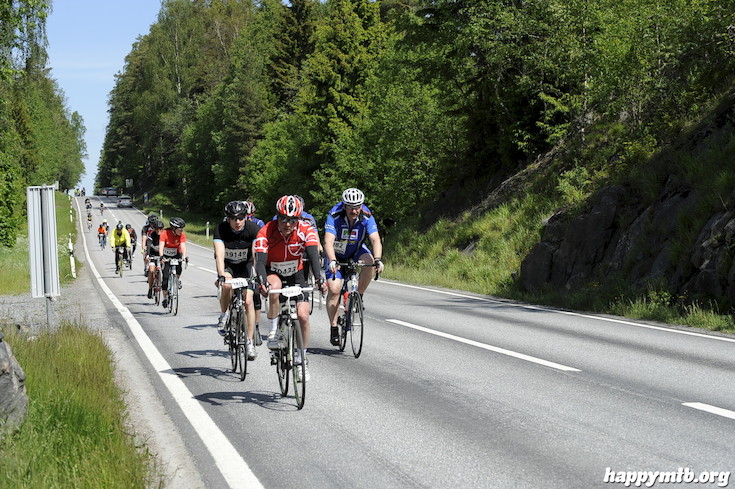 Bild från Vätternrundan 2015