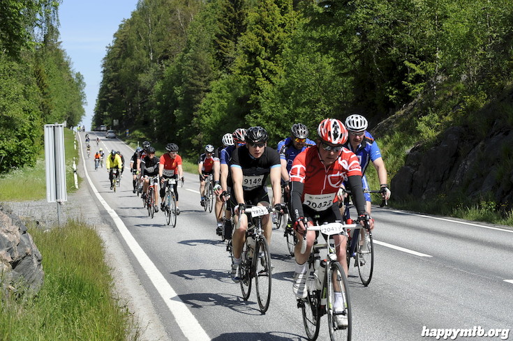 Bild från Vätternrundan 2015