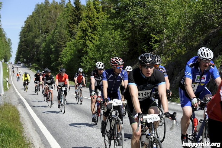 Bild från Vätternrundan 2015