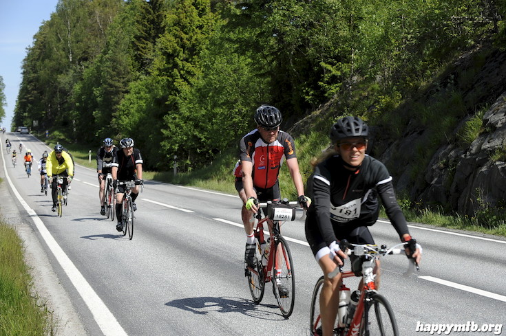 Bild från Vätternrundan 2015