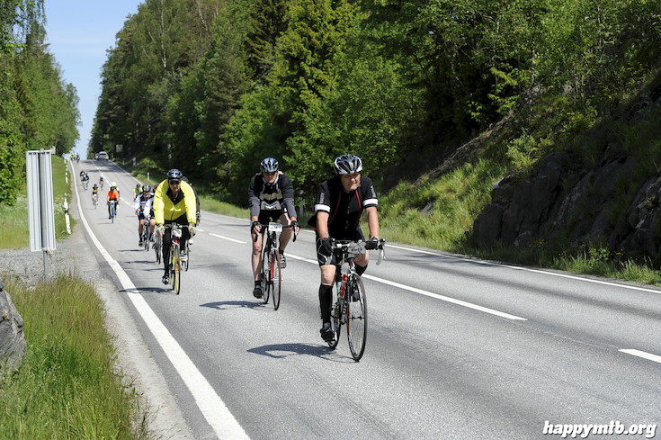 Bild från Vätternrundan 2015