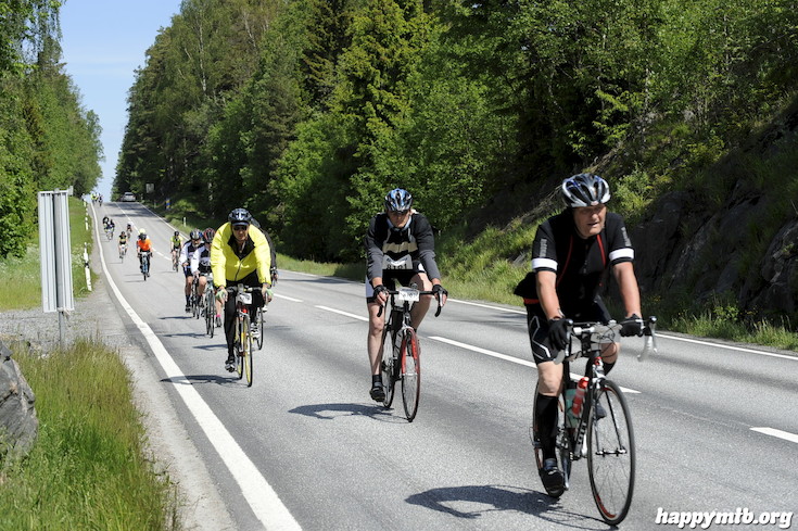 Bild från Vätternrundan 2015
