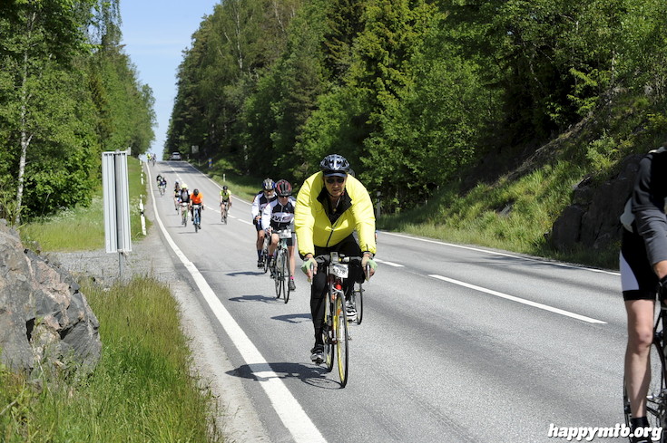Bild från Vätternrundan 2015