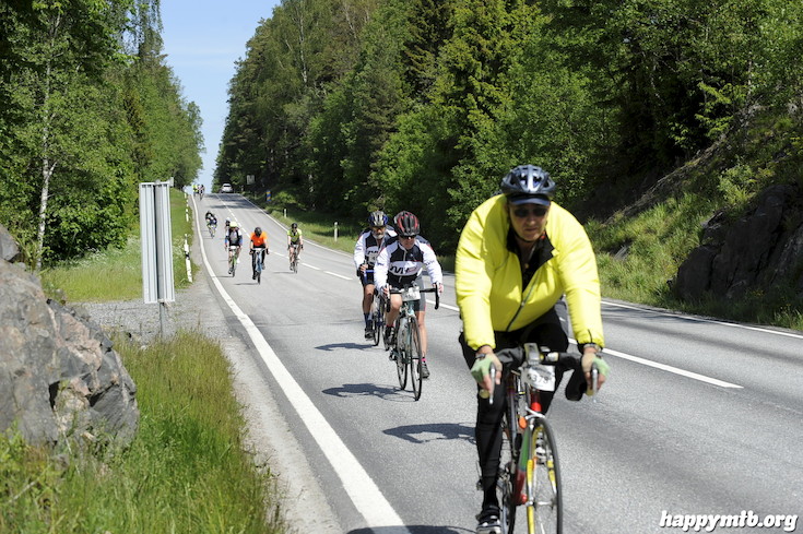 Bild från Vätternrundan 2015